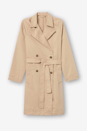 Double Breasted Trench Coat
